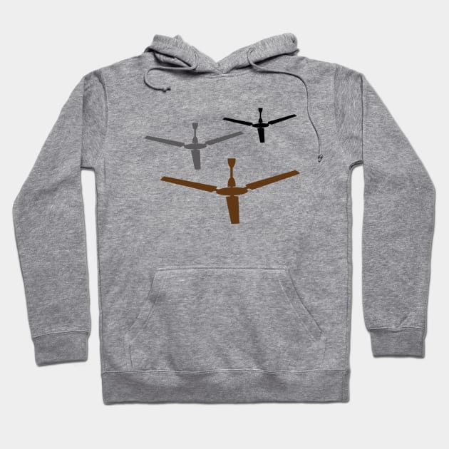 Ceiling fan Hoodie by Madhur